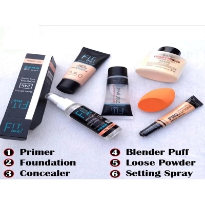 Picture of ফুল মেকআপ কভারেজের সাথে6ইন1মেকআপ কম্বো সেট