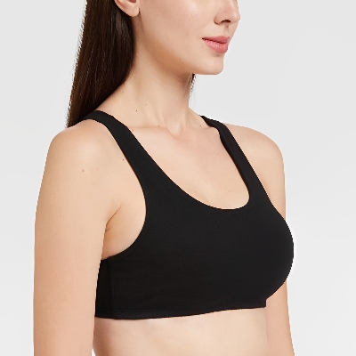 Picture of Semis Sports Cotton Bra Teenagers Bra 2 Piece Multicolor Good Quality - Bra - Bra For Girls - Bra