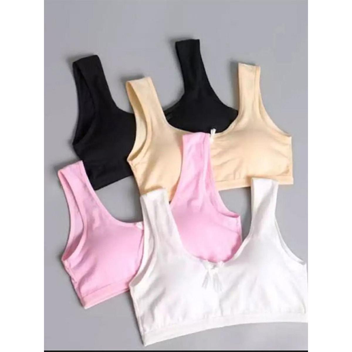 Picture of 4 Piece Semis bra  bra comfortable bra teenagers bra