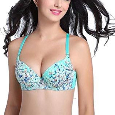 Picture of 4 Piece Colorful Comfortable Bra Stylish Design Stretchable
