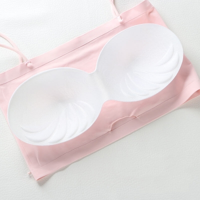 Picture of Superb Quality - Slim strap padded stylish comfortable teenagers silk bra 38 to 58 Kgs - Trend and Needful - Well Inspired & Crafted