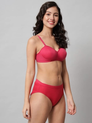 Picture of Cotton Stretch Fabric Bra And Panty Sent For Girls Come From Box Best Gift Iteam
