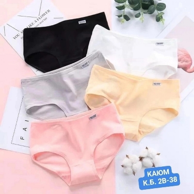 Picture of Premium Quality - women panty comfort panty Ac cotton panty 4pics multi-color women panty - Couture - High-end - Iconic Style