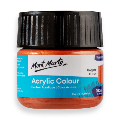 Buy Mont Marte ACRYLIC COLOR PAINT 100ML-COPPER at Best Prices in Bangladesh