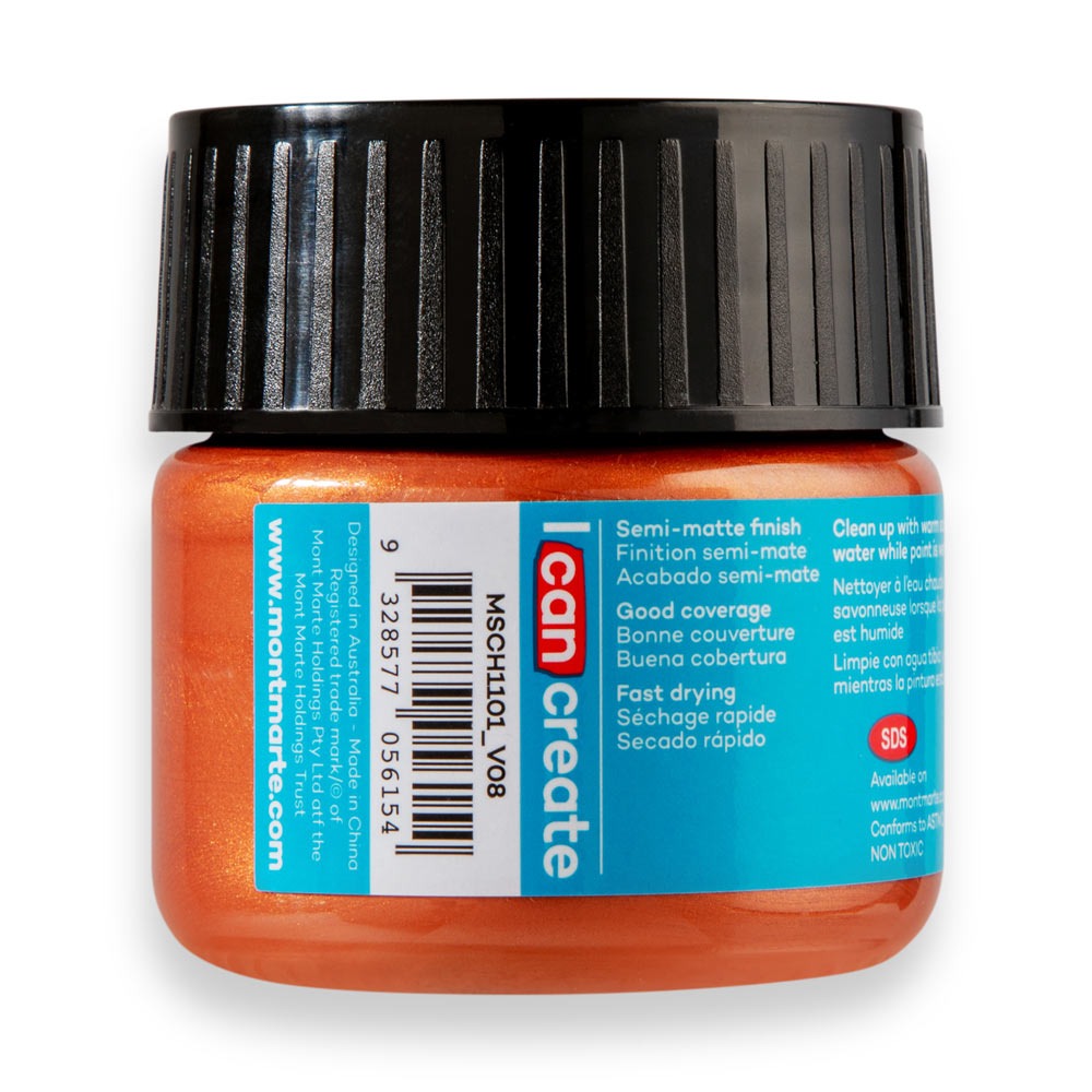 Buy Mont Marte ACRYLIC COLOR PAINT 100ML-COPPER at Best Prices in Bangladesh