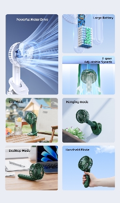 Buy Vyvylabs D02 Handheld 2000mAh Rechargeable Fan Multi Color Best Price In Bangladesh	