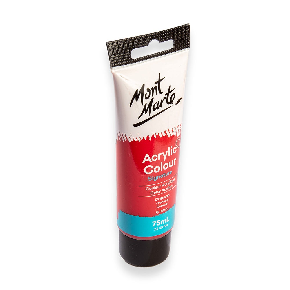 Buy Mont Marte Acrylic color paint 75ml-Crimson at Best Prices in Bangladesh