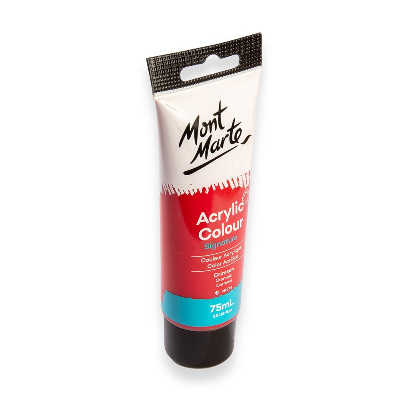 Buy Mont Marte Acrylic color paint 75ml-Crimson at Best Prices in Bangladesh