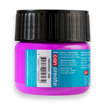 Buy Mont Marte Acrylic Color Paint 100ml-Fluro Purple at Best Prices in Bangladesh