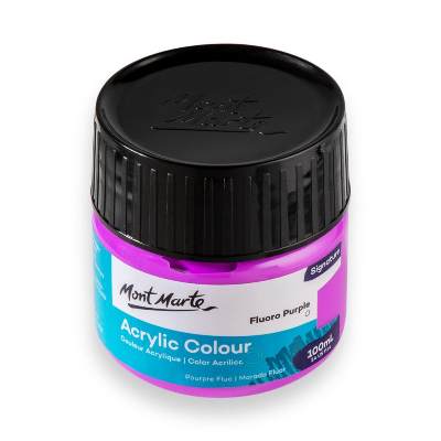 Buy Mont Marte Acrylic Color Paint 100ml-Fluro Purple at Best Prices in Bangladesh