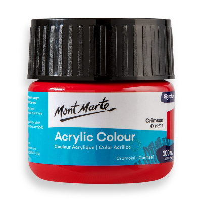 Buy Mont Marte ACRYLIC COLOR PAINT 100ML-CRIMSON at Best Prices in Bangladesh