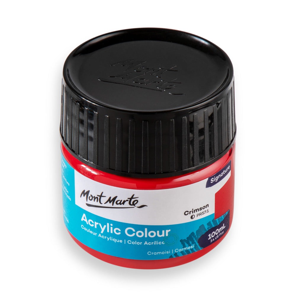 Buy Mont Marte ACRYLIC COLOR PAINT 100ML-CRIMSON at Best Prices in Bangladesh