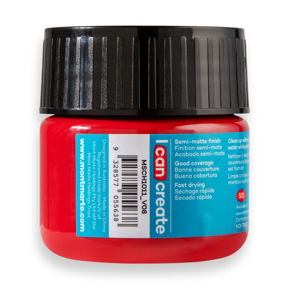 Buy Mont Marte ACRYLIC COLOR PAINT 100ML-CRIMSON at Best Prices in Bangladesh