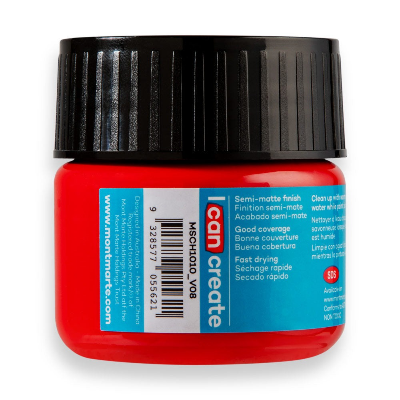 Buy Mont Marte ACRYLIC COLOR PAINT 100ML-BRILLIANT RED at Best Prices in Bangladesh