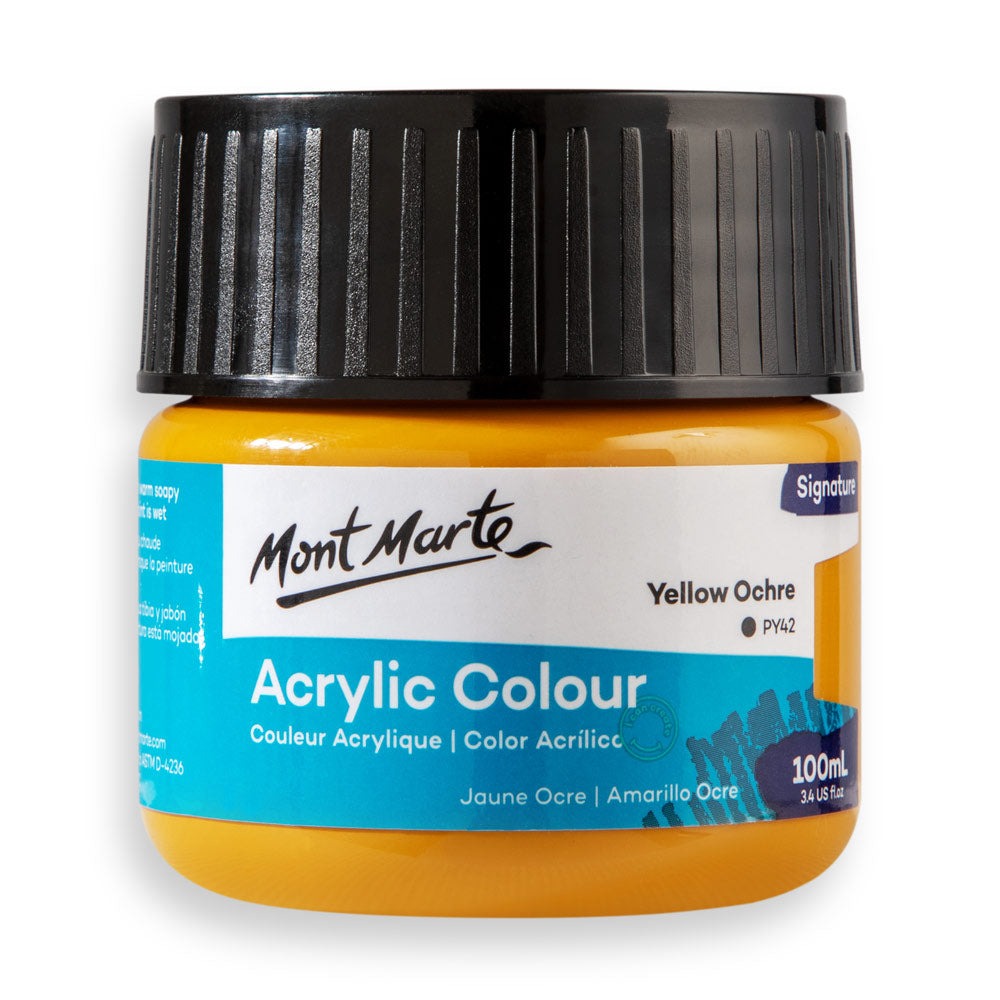 Buy Mont Marte Acrylic Color Paint 100ml-Yellow Ochre at Best Prices in Bangladesh