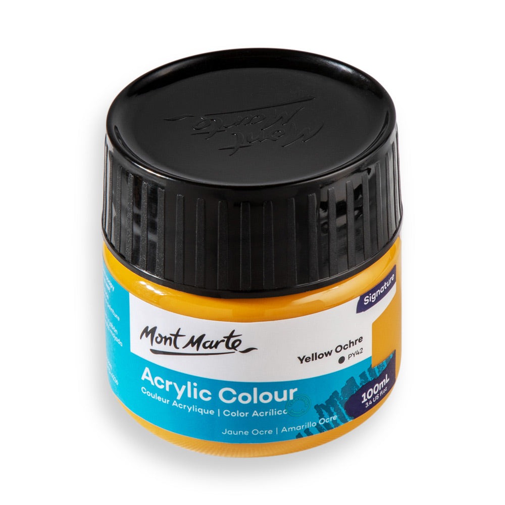 Buy Mont Marte Acrylic Color Paint 100ml-Yellow Ochre at Best Prices in Bangladesh