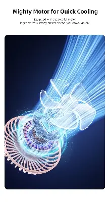 Buy Vyvylabs D11 Mini Foldable Desktop Fan 1200mAh Best Price In Bangladesh	