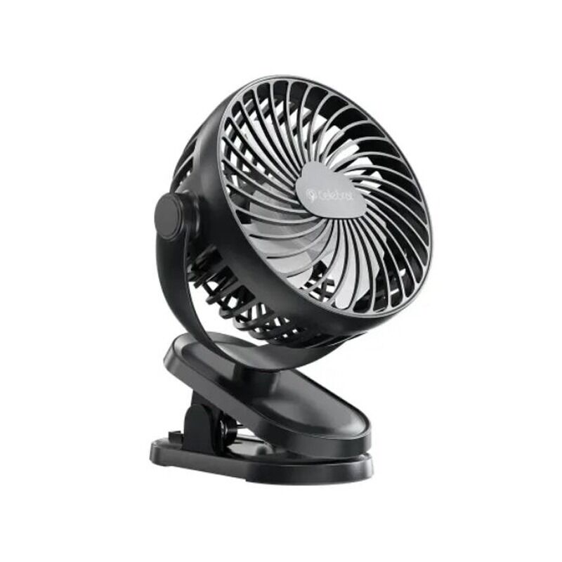 Buy Yison Celebrat F4 Clip Portable Rechargeable Fan 1200mAh Black  Best Price In Bangladesh