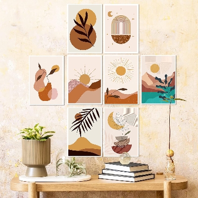 Picture of Wall Decor 9 pcs Most Unique Combo Wallmate set for Home Decoration. Wall Decoration for Home