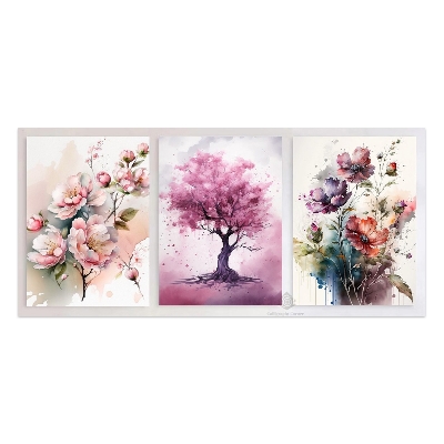 Picture of 3 pcs Most Unique Combo Wallmate set for Home Decoration. Wall Decoration for Home and Office
