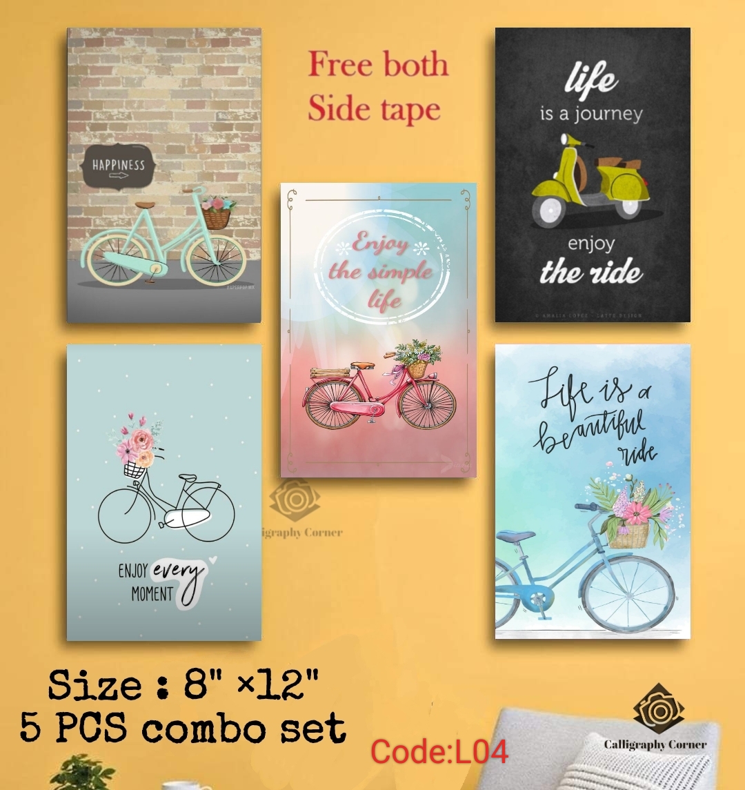 Picture of 5 pcs Most Unique Combo Wallmate set for Home Decoration. Wall Decoration for Home and Office