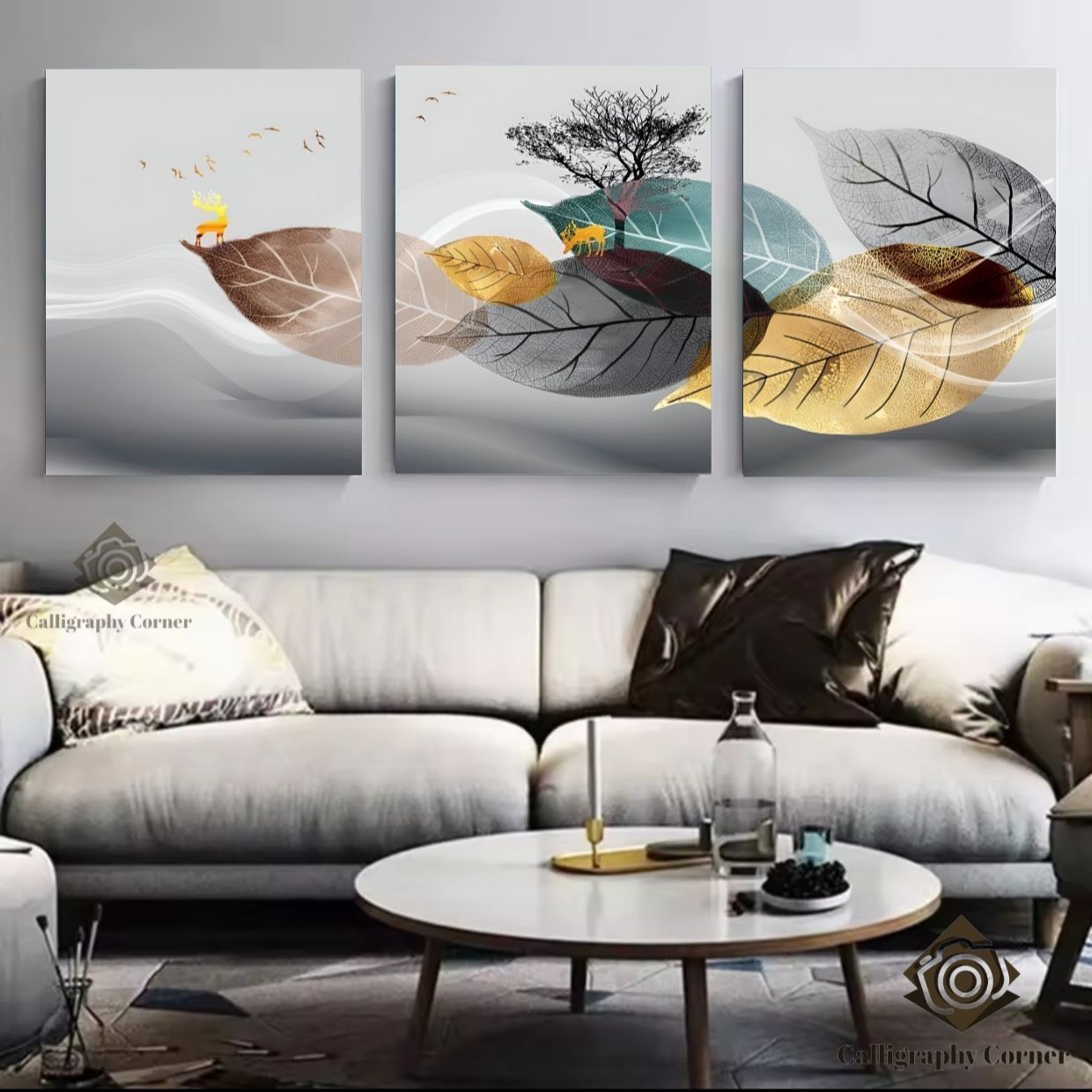 Picture of 3 pcs Most Unique Combo Wallboard set for Home Decoration. Wall Decoration for Home and Office