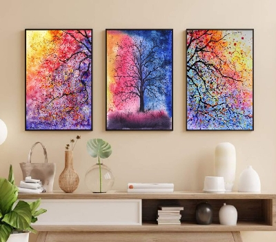 Picture of 3 pcs Most Unique Combo Wallboard set for Home Decoration. Wall Decoration for Home and Office
