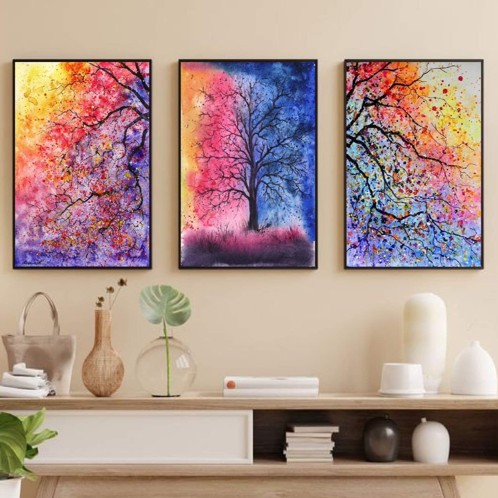 Picture of 3 pcs Most Unique Combo Wallboard set for Home Decoration. Wall Decoration for Home and Office