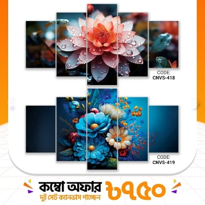 Picture of 10 Piece In 2 Set Wall Canvas Art Ready to Hang for Living Room or Bedroom Home Decoration On Wall Canvas Painting Wall