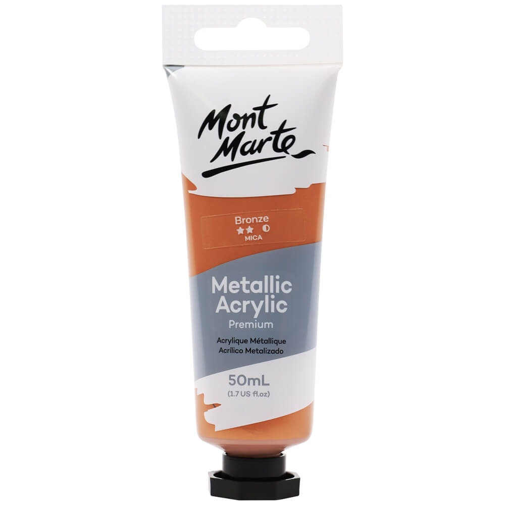 Buy mont-marte-metallic-acrylic-paint-50ml-bronze at Best Prices in Bangladesh