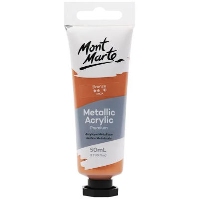 Buy mont-marte-metallic-acrylic-paint-50ml-bronze at Best Prices in Bangladesh