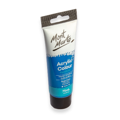 Buy mont-marte-acrylic-color-paint-75ml-deep-cyan-blue at Best Prices in Bangladesh