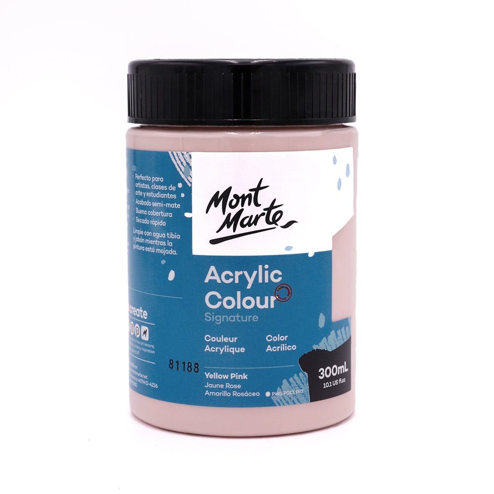 Buy mont-marte-acrylic-color-paint-300ml-yellow-pinkr at Best Prices in Bangladesh