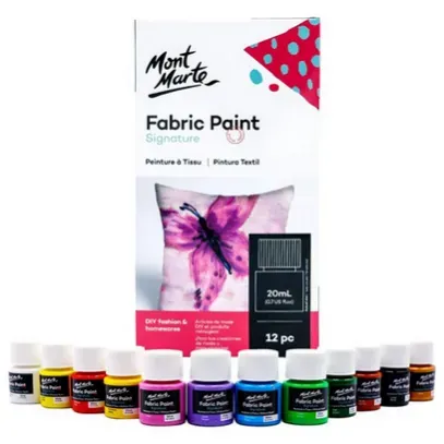 Buy mont-marte-fabric-paint-set-12pc20mlat Best Prices in Bangladesh