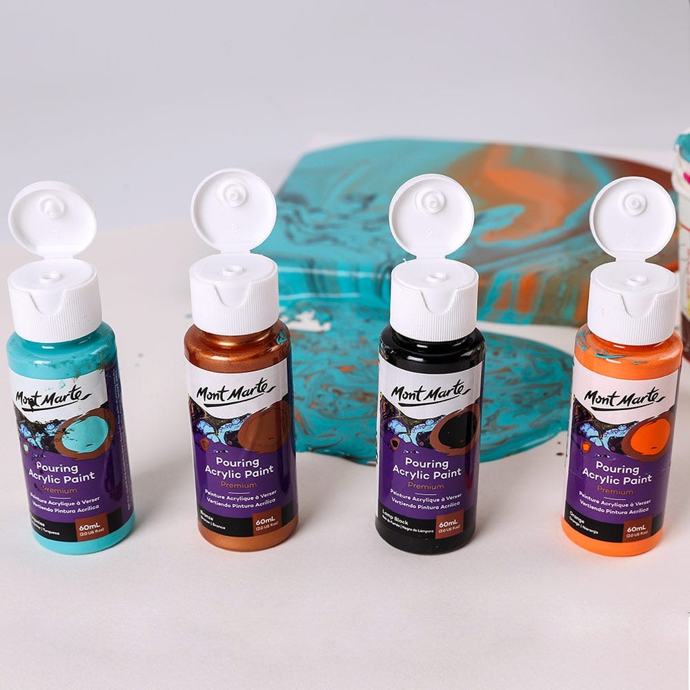 Buy Mont Marte Pouring Acrylic 60ml 4pc-Symphony at Best Prices in Bangladesh