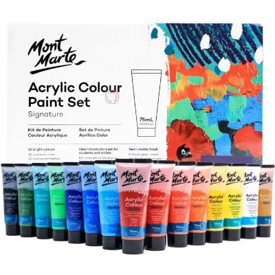 Buy mont-marte-acrylic-color-paint-set-18pc75ml at Best Prices in Bangladesh