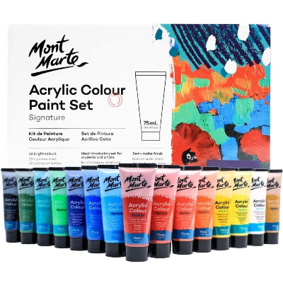 Buy mont-marte-acrylic-color-paint-set-18pc75ml at Best Prices in Bangladesh