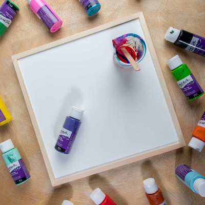 Buy Mont Marte Fluid Art Panel 30x30cm at Best Prices in Bangladesh