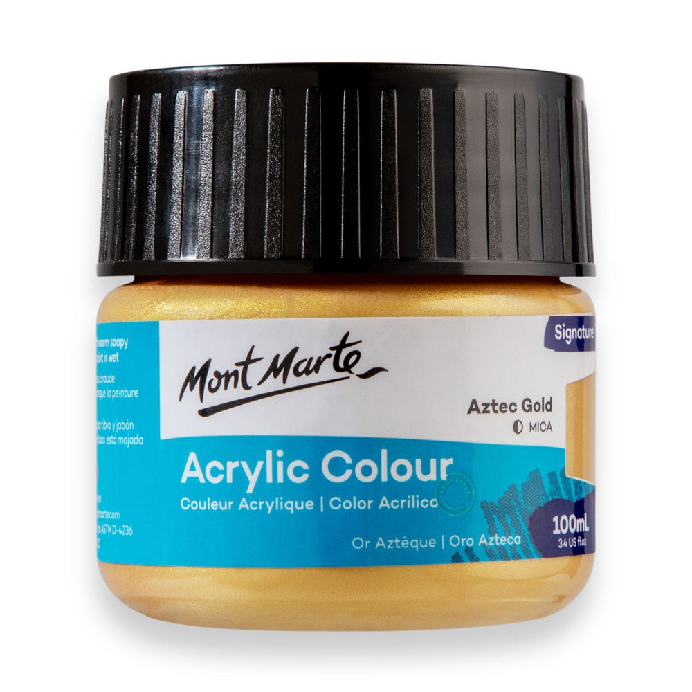 Buy Mont Marte Acrylic Color Paint 100ML-Aztec Gold at Best Prices in Bangladesh