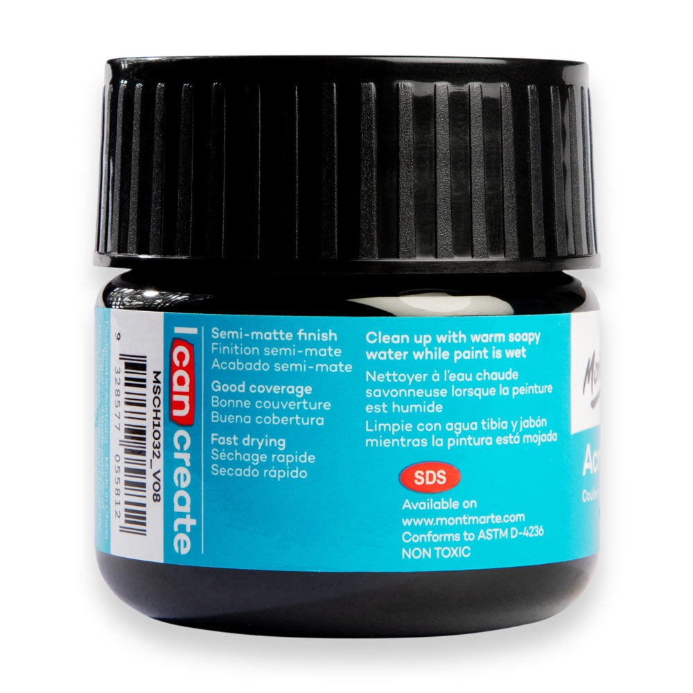 Buy mont-marte-acrylic-colour-paint-100ml-lamp-black at Best Prices in Bangladesh