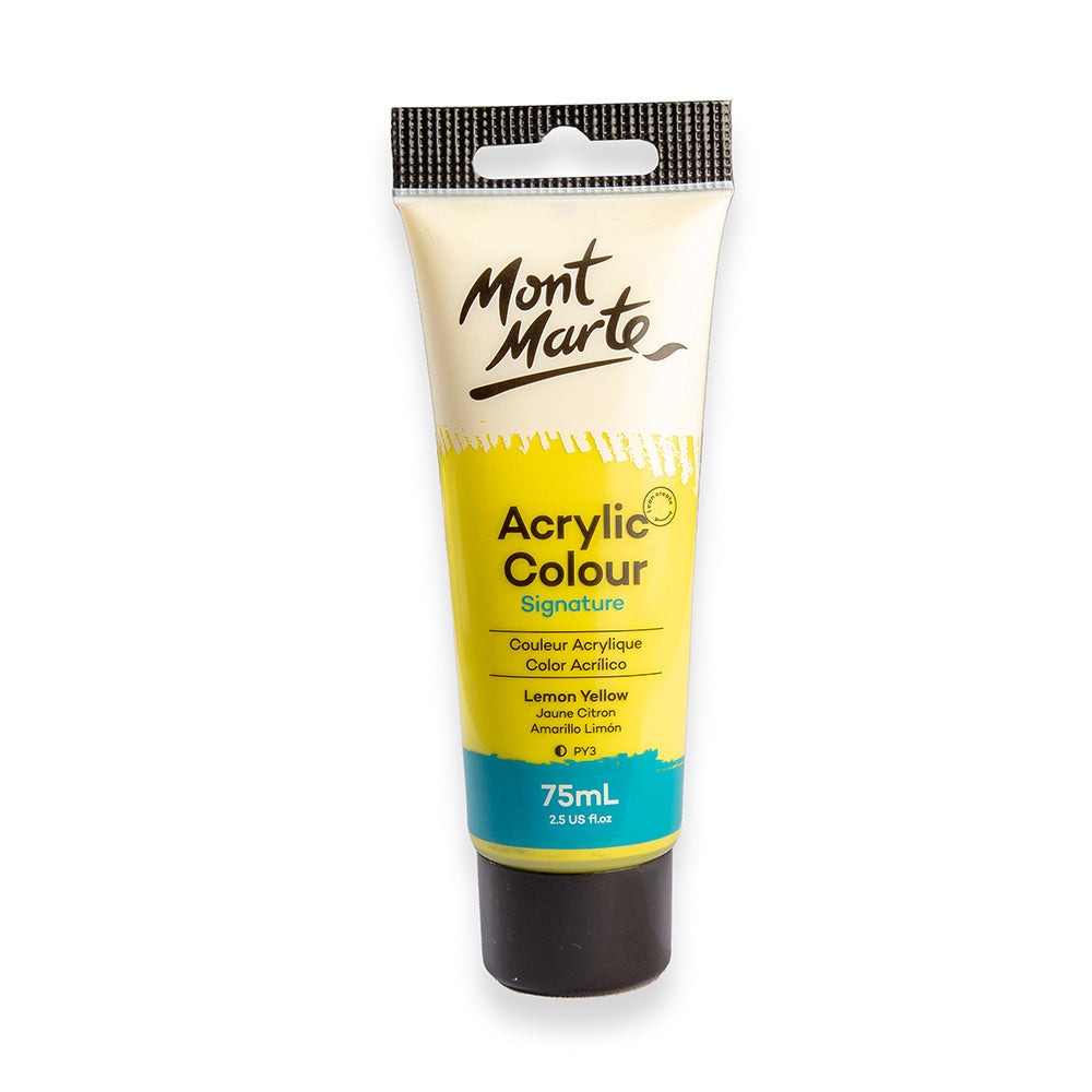 Buy mont-marte-acrylic-color-paint-75ml-lemon-yellow at Best Prices in Bangladesh