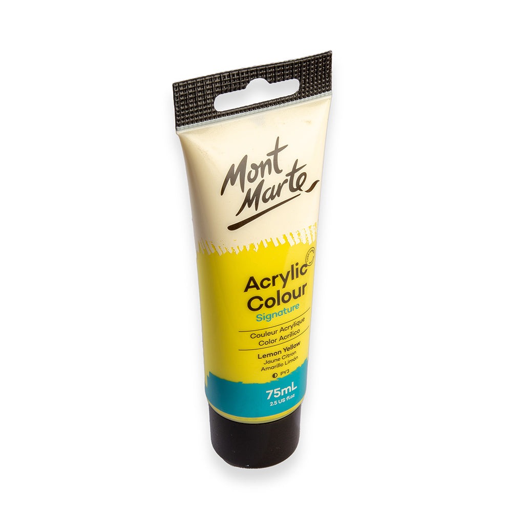 Buy mont-marte-acrylic-color-paint-75ml-lemon-yellow at Best Prices in Bangladesh
