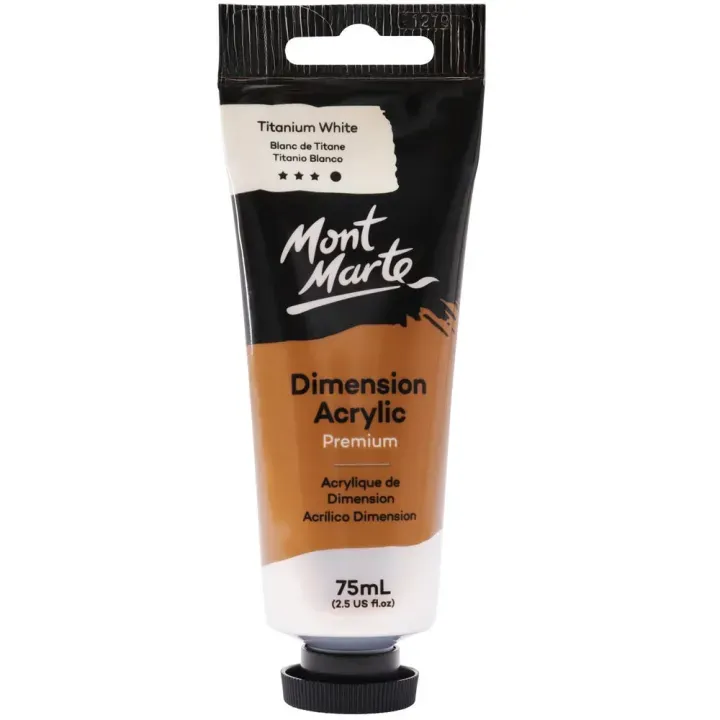 Buy mont-marte-dimension-acrylic-75mls-titanium-white at Best Prices in Bangladesh