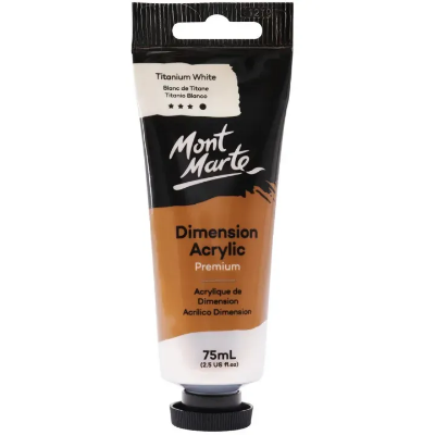 Buy mont-marte-dimension-acrylic-75mls-titanium-white at Best Prices in Bangladesh