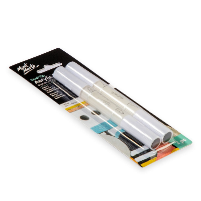 Buy mont-marte-acrylic-paint-pens-dual-tip-white-2pc at Best Prices in Bangladesh