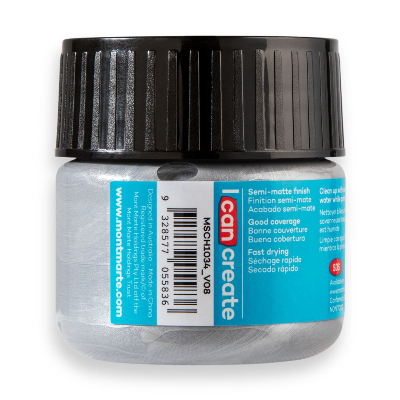 Buy Mont Marte Acrylic Colour Paint 100ml-Silver at Best Prices in Bangladesh