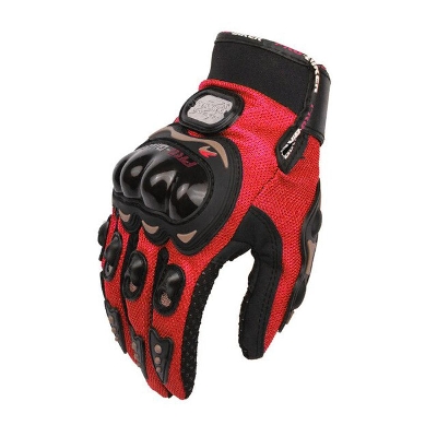 Picture of Hand Gloves Motorcycle Probiker Winter And Waterproof . Touch Screen Moto Gloves - Hand Gloves For Bike- Red