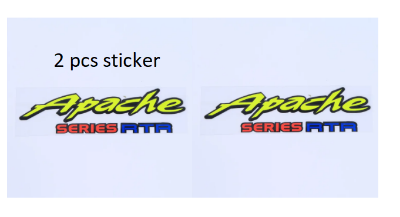 Picture of Motorcycle Decoration Sticker for ( apache) Motor bike 2 pcs Sticker