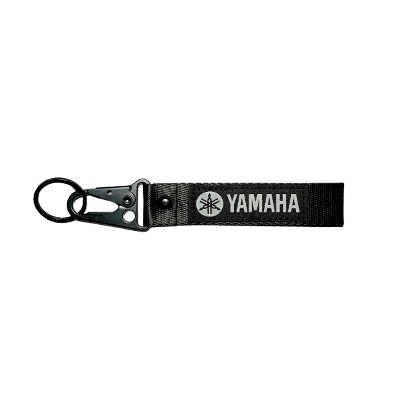 Picture of Key Ring For Bike. Yamaha Motorcycle Key Chain Ring. Black -