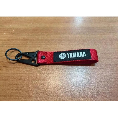Picture of Motorcycle Key Ring for biker - Yamaha Key Ring - Red